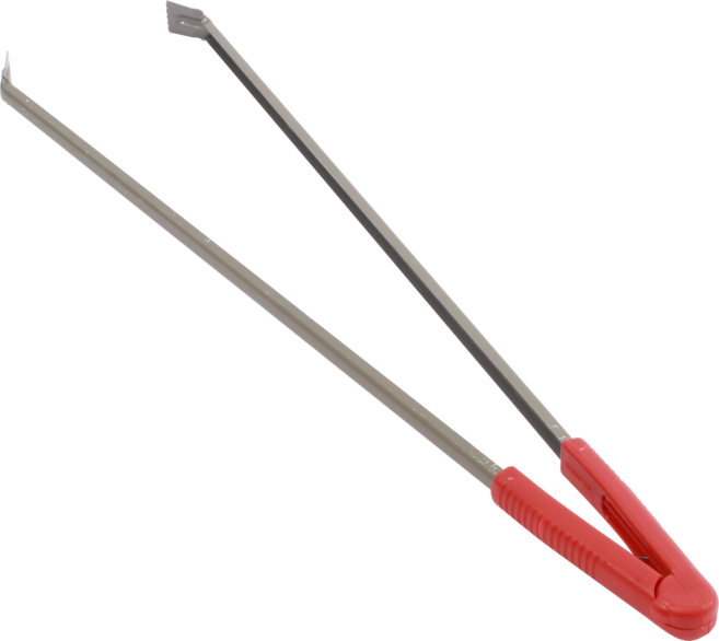 강동누리 국산 다용도집게 숯집게 스프링집게 청소용집게 플라스틱손잡이 60cm(대), 혼합 색상, 1개