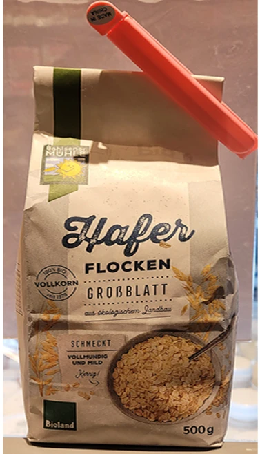 볼제너뮬러 유기농 통오트 플레이크 시리얼, 500g, 1개 - 쿠팡