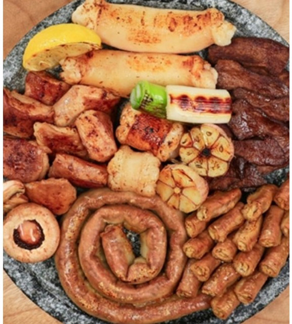 곱창랩 한우곱창 대창 막창 염통 곱창전골 밀키트, 쫄깃한 한우염통, 200g, 1개