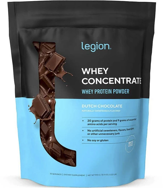 리전 웨이 컨센트레이트 프로틴 파우더 더치 초콜릿, 915g, 1개 - 쿠팡