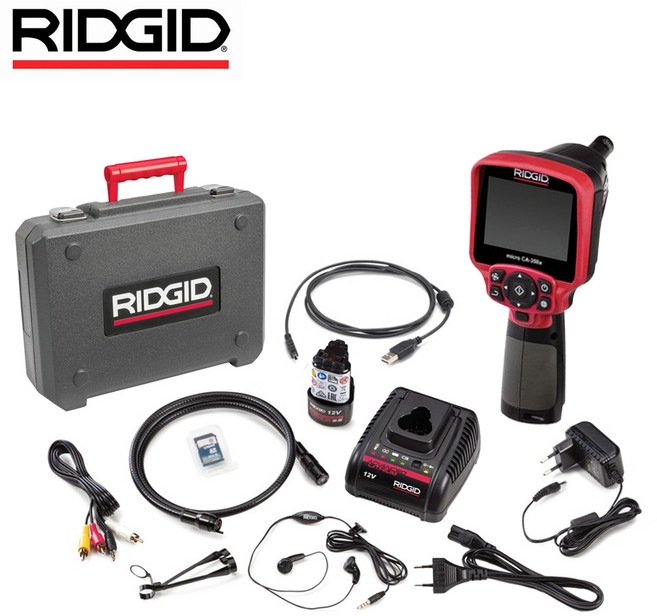 리지드 CA-350X 마이크로 배관 내시경 카메라 케이블 연장 핸드폰 연동 가능, 1세트