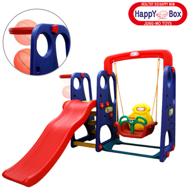 중모토이플러스 파도 미끄럼 그네세트, 단품