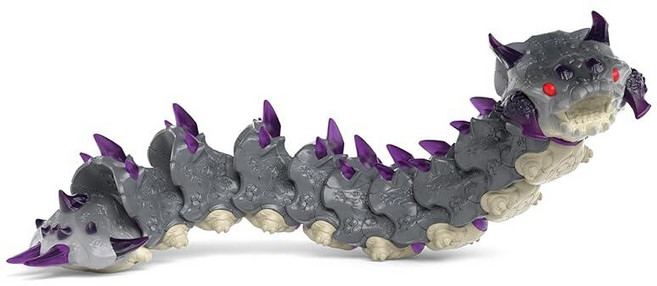 Schleich Eldrador Creatures - 움직일 수 있는 팔과 턱이 있는 섀도우 스톤 몬스터 장난감 - 회전 바디가 있는 22.9cm(9인치) 자이언트 야수 피규어, 1