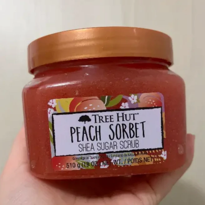 트리헛 시어 슈가 스크럽 피치 소르베, 510g, 1개 - 쿠팡