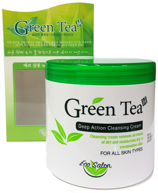 오가니아 에코살롱 녹차 클렌징크림, 450g, 1개, 450g, 1개