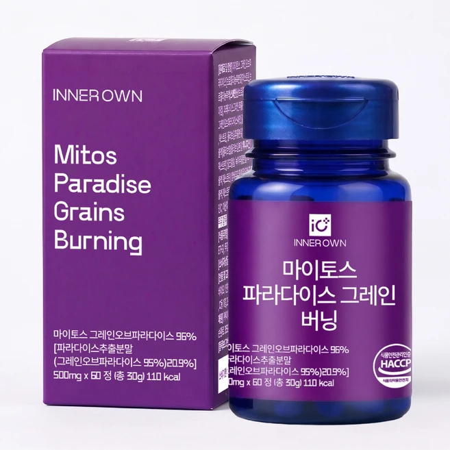 마이토스 파라다이스 그레인 버닝 다이어트 3세트 20배 농축 6파라돌 그래인 HACCP 인증, 60정 - 쿠팡