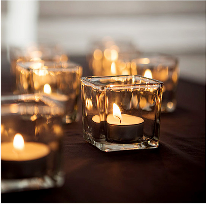 티라이트 캔들 유럽(벨기에산) 그을음 없는 미니 양초 4시간 6시간 8시간 연소, 30개