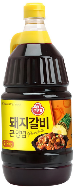 오뚜기 돼지갈비 큰 양념, 2.2kg, 1개