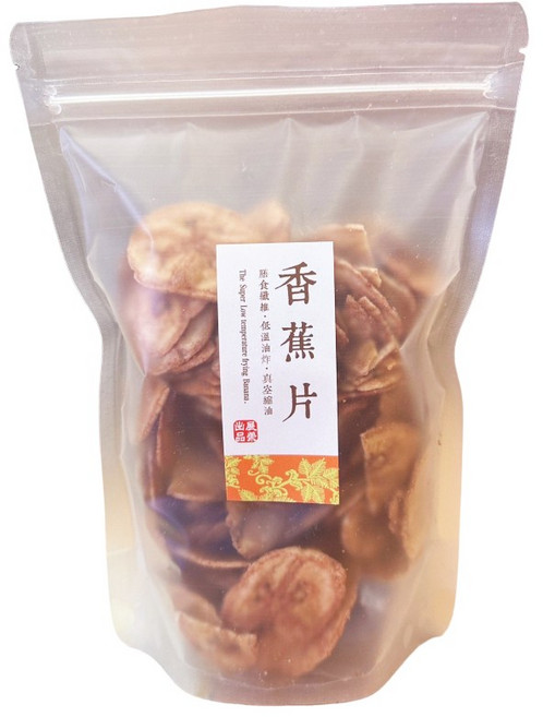 展榮商號 香蕉脆片, 1個, 原味香蕉片