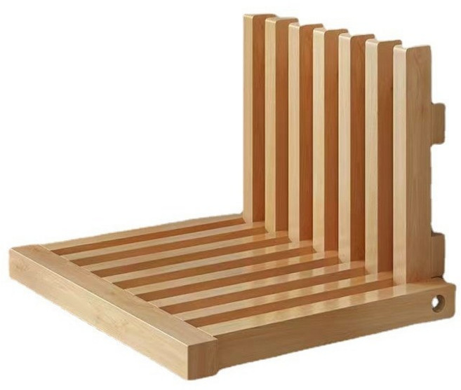 까마느 접착식 부착식 미니 협탁 접이식 의자 원목 테이블