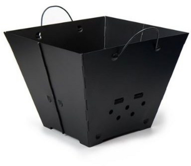 레토 접이식 불멍 캠핑 화로대 + 수납가방 + 고정클립 2p 세트 LCP-FB01, 1세트