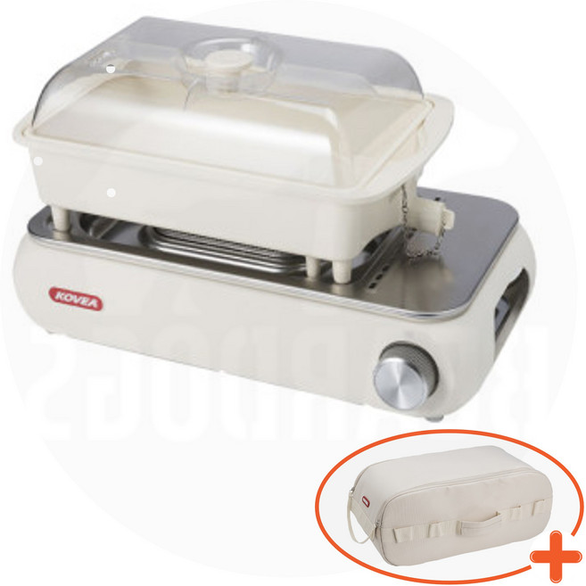 코베아 구이바다 L 세라믹 아이보리 브루스타 버너 캠핑 감성, 1개