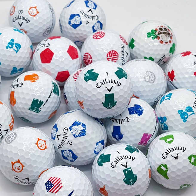 캘러웨이 크롬소프트 트루비스 모델 혼합 A+등급 10개 로스트볼