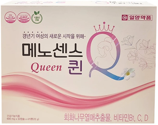일양약품 메노센스퀸 갱년기 여성 영양제 120캡슐, 1세트, 72g - 쿠팡