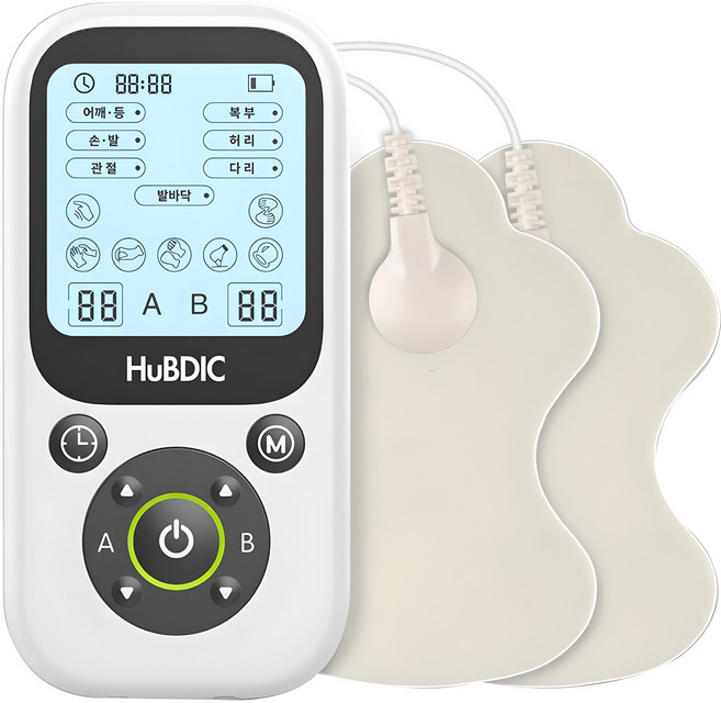 휴비딕 웨이브 펄스 스타일 EMS 저주파 마사지기, HMB-3000, 혼합색상