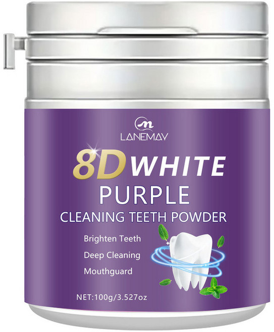 去漬潔牙粉100g 牙齒亮白 口氣清新 牙粉清潔牙垢, 1個