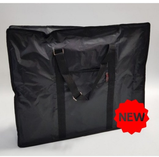 산돌 뉴 캔버스 가방 캔버스백 10호 20호 (코팅원단), 10호용, 1개, 블랙