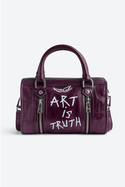 쟈딕앤볼테르 XS Sunny Bag Zadig Voltaire 가죽 퍼플