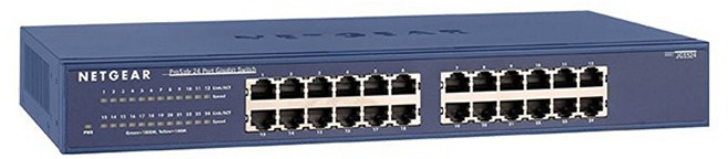 넷기어 24포트 기가비트 스위칭허브 렉마운트가능 JGS524-200, 1개