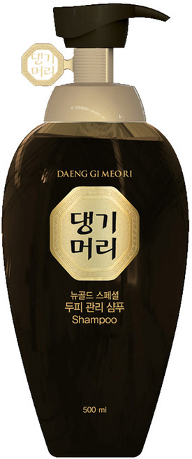 댕기머리 뉴골드 스페셜 샴푸 500ml /두피관리, 500mlx3개, 1개