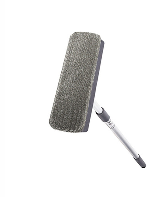 베란다 길이 조절 유리창 방충망 청소 도구 극세사 청소솔, 1개