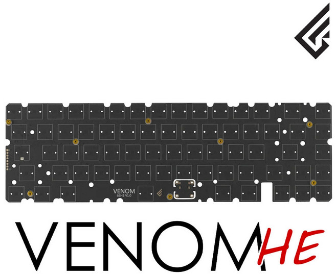 베놈 커스텀키보드 GEONWORKS VENOM65 HE, 6.25U
