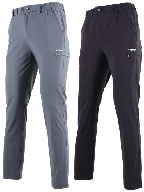 2장 여름용 남자 스판 밴딩 제로 라이트 바지 등산복 골프웨터 M1814