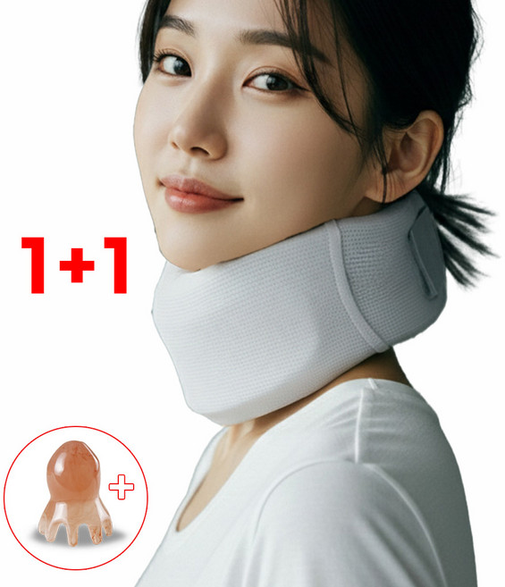 다두이다 고밀도폼 기내용 여행용 목보호대 목쿠션 거북목 지지대, 2개