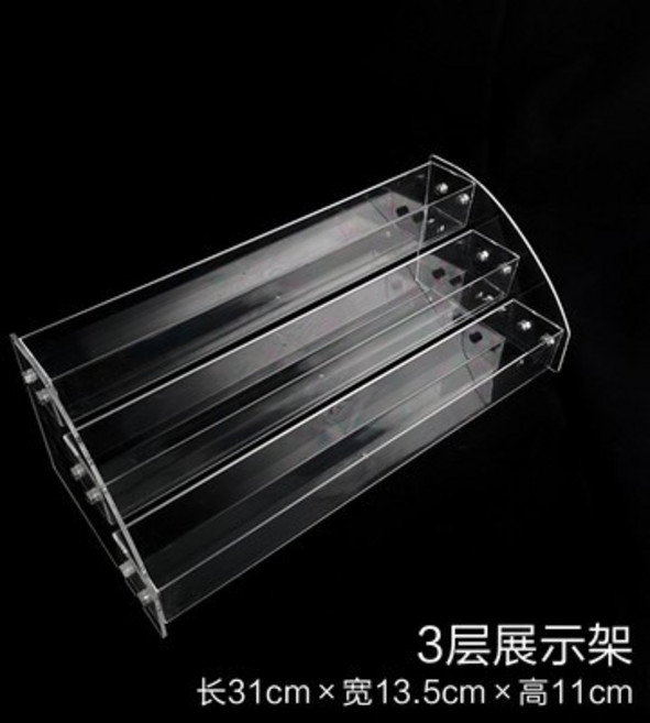 壓克力紋身色料架 刺青顏料墨水展示收納整理器材 36格, 1個, 色料架三層