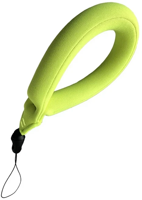 조정 가능한 플로팅 스트랩 방수 카메라 휴대 전화 플로트 수중 손목 스트랩 고프로 액세서리 니콘 캐논, 02 Fluorescent Green