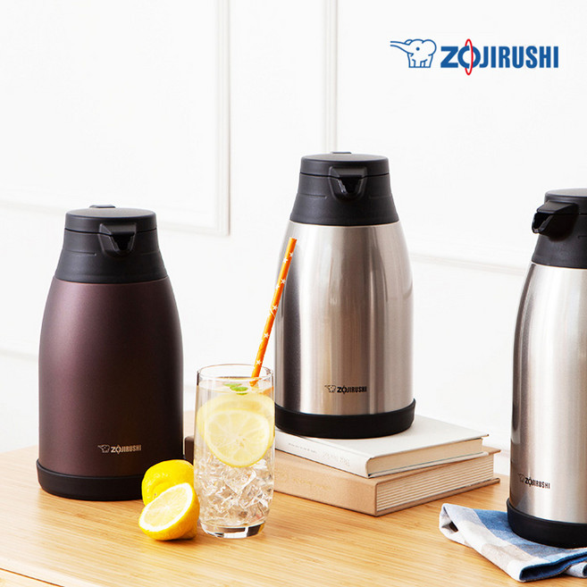 [신제품] 조지루시 진공단열 주전자 보온보냉포트 핸디포트 테이블팟 SH-RA15 /SH-RA19 (1.5L / 1.9L), TA(브라운), 1개
