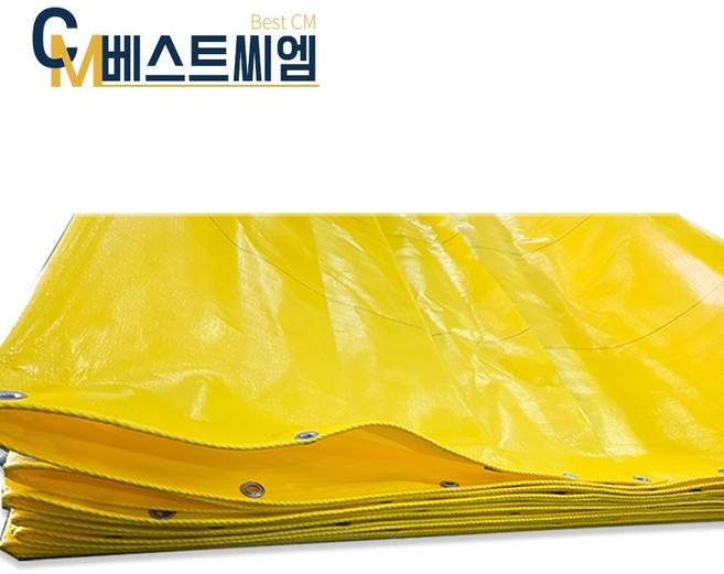 베스트씨엠 프리미엄 450g UV차단 방수천막 지붕보수 공사현장 농막 방수매트 타프 천막, 검정