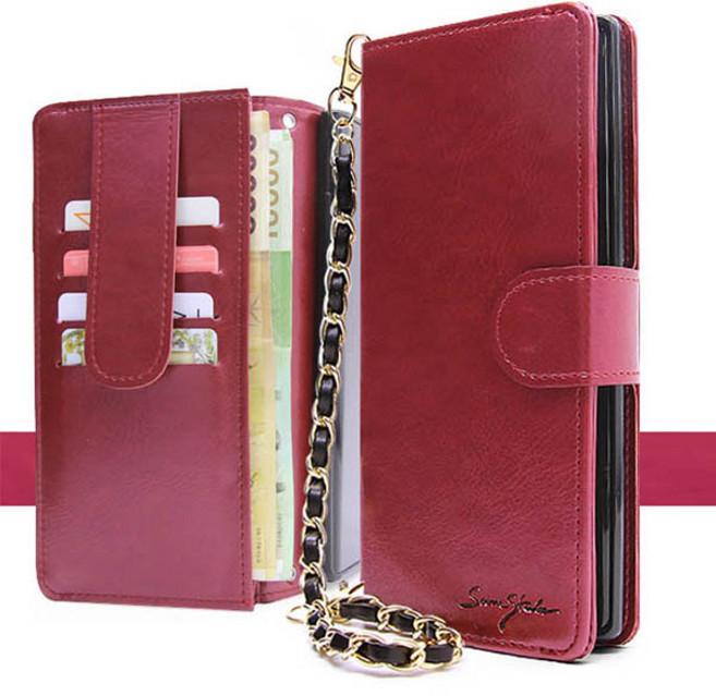 THE LUVN 카드수납 지갑형 아리따벨벳30ST 다이어리 갤럭시노트10플러스 케이스 N976