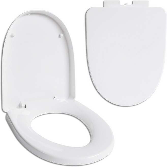 국산 무소음 하드변기커버(풀커버) 대형, 1개