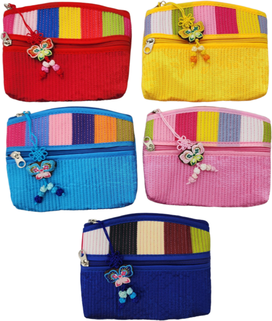 반짝이는일상 한국 기념품 외국인 선물 누비 동전 지갑