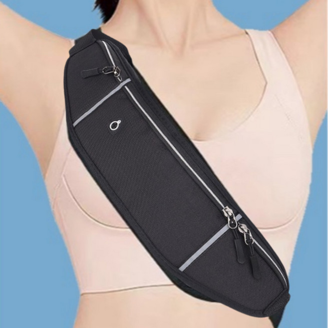 워니스 러닝 벨트, 1개, 블랙