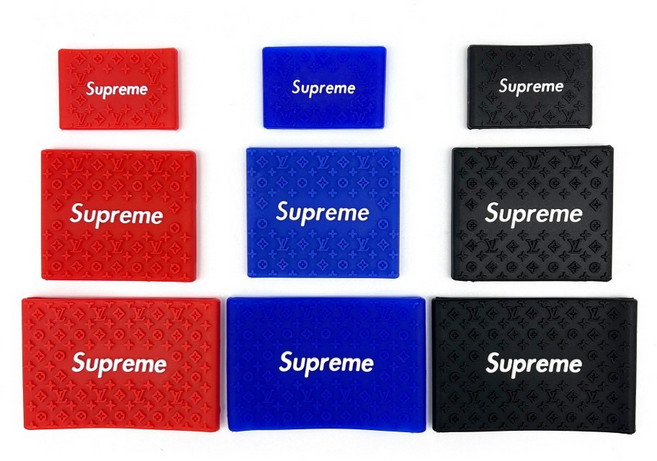 클리퍼 트리머 바리깡 논슬립 그립 밴드, 블루, 미디엄, 1개