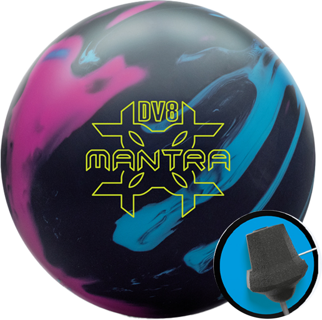 DV8 만트라 솔리드 볼링공 소프트볼 공인구, 1개