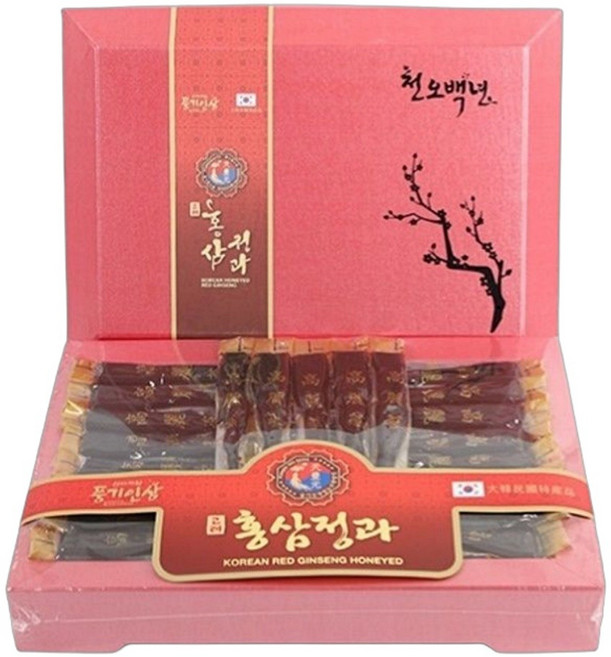 봉밀당침 홍삼정과 선물세트 850g 구정 명절 부모님 장모님 처가 시댁 선물, 1박스