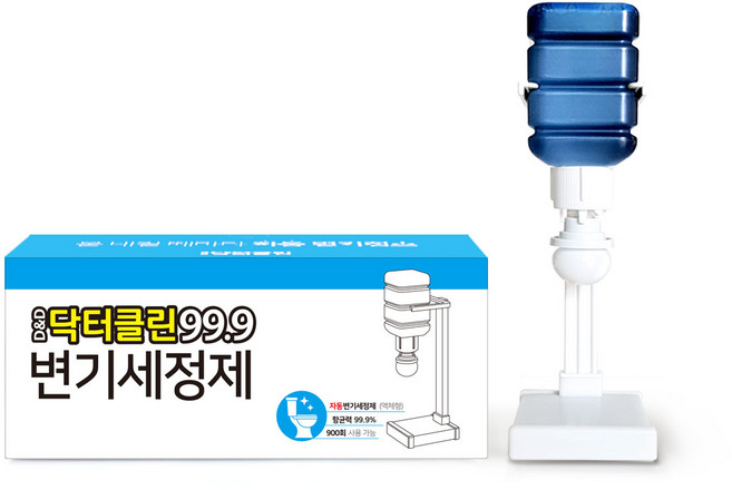 닥터클린 자동 변기세정제 본품, 1개, 470g, 100ml