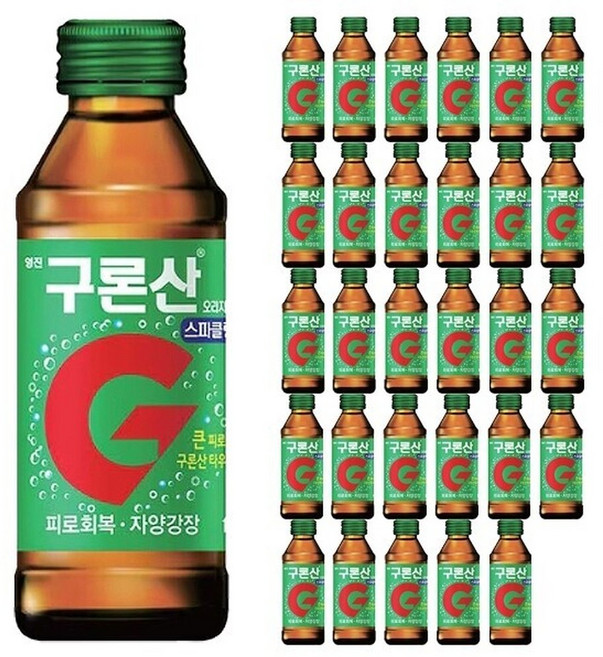 영진 구론산 스파클링 오리지날 150ml x 30개