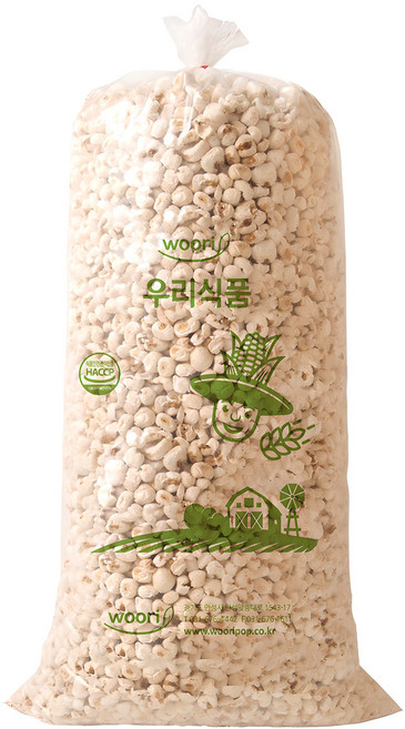 우리식품 왕찰옥 콘스토리 뻥튀기, 3kg, 1개