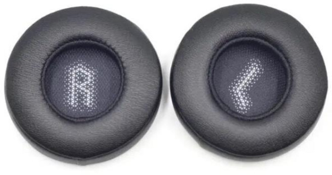 교체 소프트 메모리 폼 이어 패드 JBL E35 E45BT E 45 헤드폰 소프트 메모리 폼 이어 패드 용 쿠션, 검은색, 05 Black, 1개