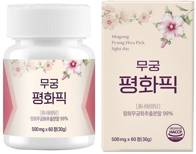 무궁 평화픽, 1개, 60정