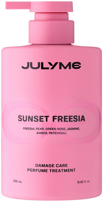 줄라이미 데일리 리페어 단백질 퍼퓸 손상모 트리트먼트 선셋프리지아 향, 1개, 500ml