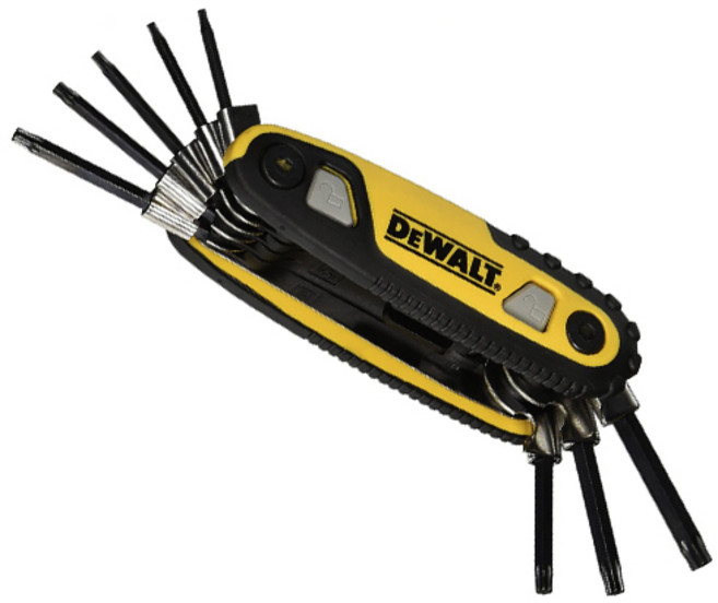 디월트 DWHT70264 휴대용 접이식 포켓 별렌치 8pcs, 1개
