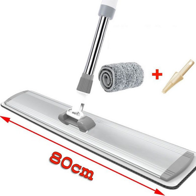 물청소 밀대걸레 바닥 청소기 대걸레 밀걸레 사무실 걸래 대리석, 1개