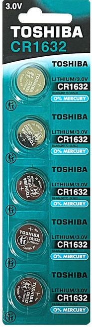 [리튬건전지] 맥셀 MAXELL CR1632 포장 5개입 3V 125mAh, 1개