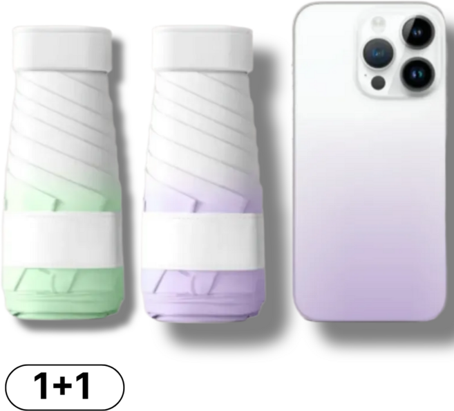 [쿨쉐이드] 1+1 여름 필수 초미니 초경량 양산 UV자외선차단 암막 양우산