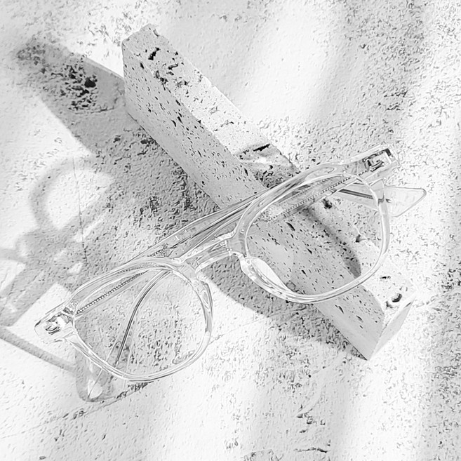 멜라크메 남자 여자 편안한 데일리 뿔테 아이웨어 안경테